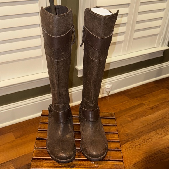 UGG Dark Brown Over the Knee Boots